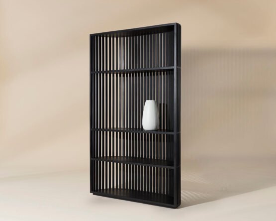 Tessa Bookcase - Black Black