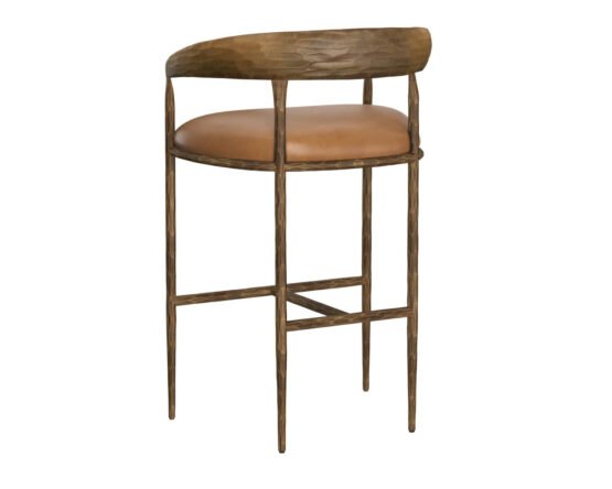 Zanatta Barstool Tan #3 - Image 3