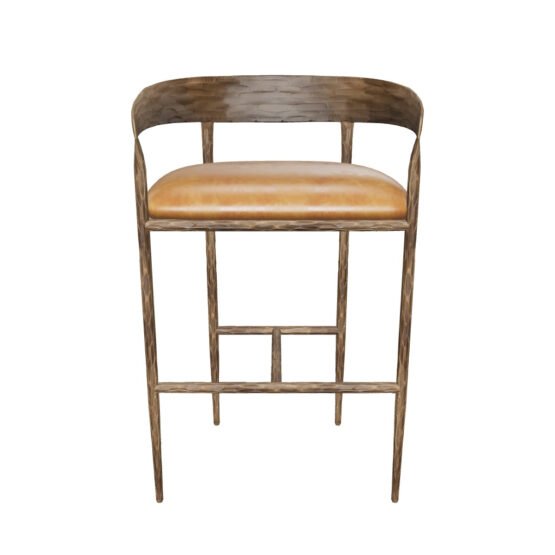 Zanatta Barstool Tan #3 - Image 7