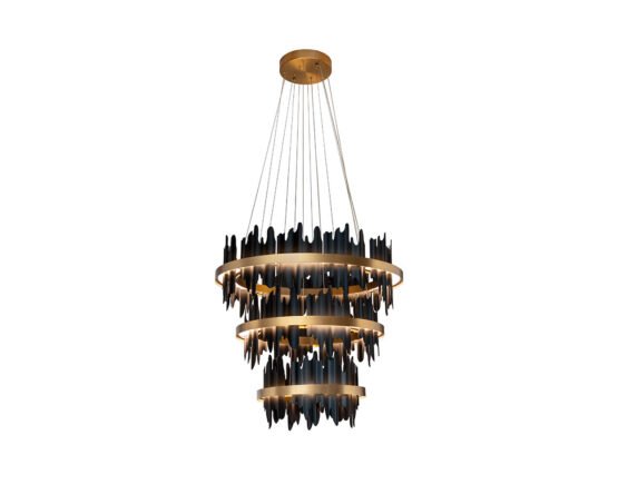 Icarus Chandelier - Small Black - Image 2