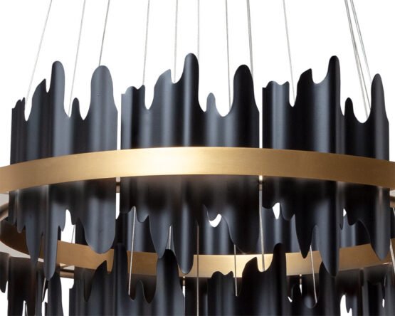 Icarus Chandelier - Small Black - Image 4