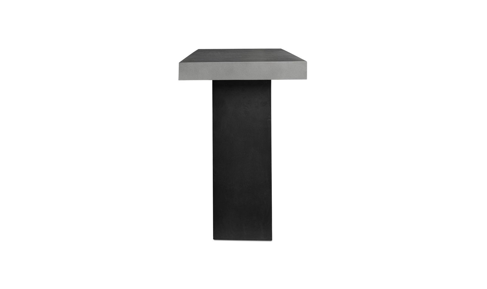 LITHIC OUTDOOR BAR TABLE GREY DARK GREY - Image 3