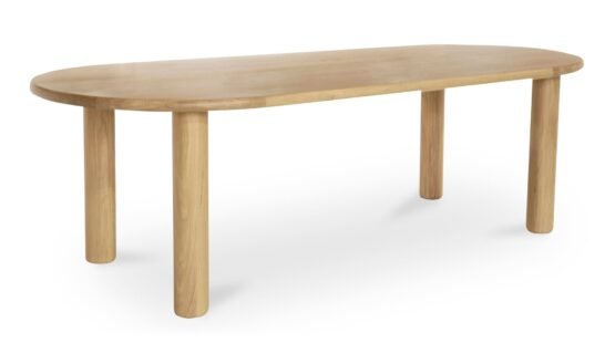MILO LARGE DINING TABLE OAK - Image 2