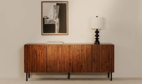 LINCOLN SIDEBOARD BROWN LIGHT GREY - Image 2