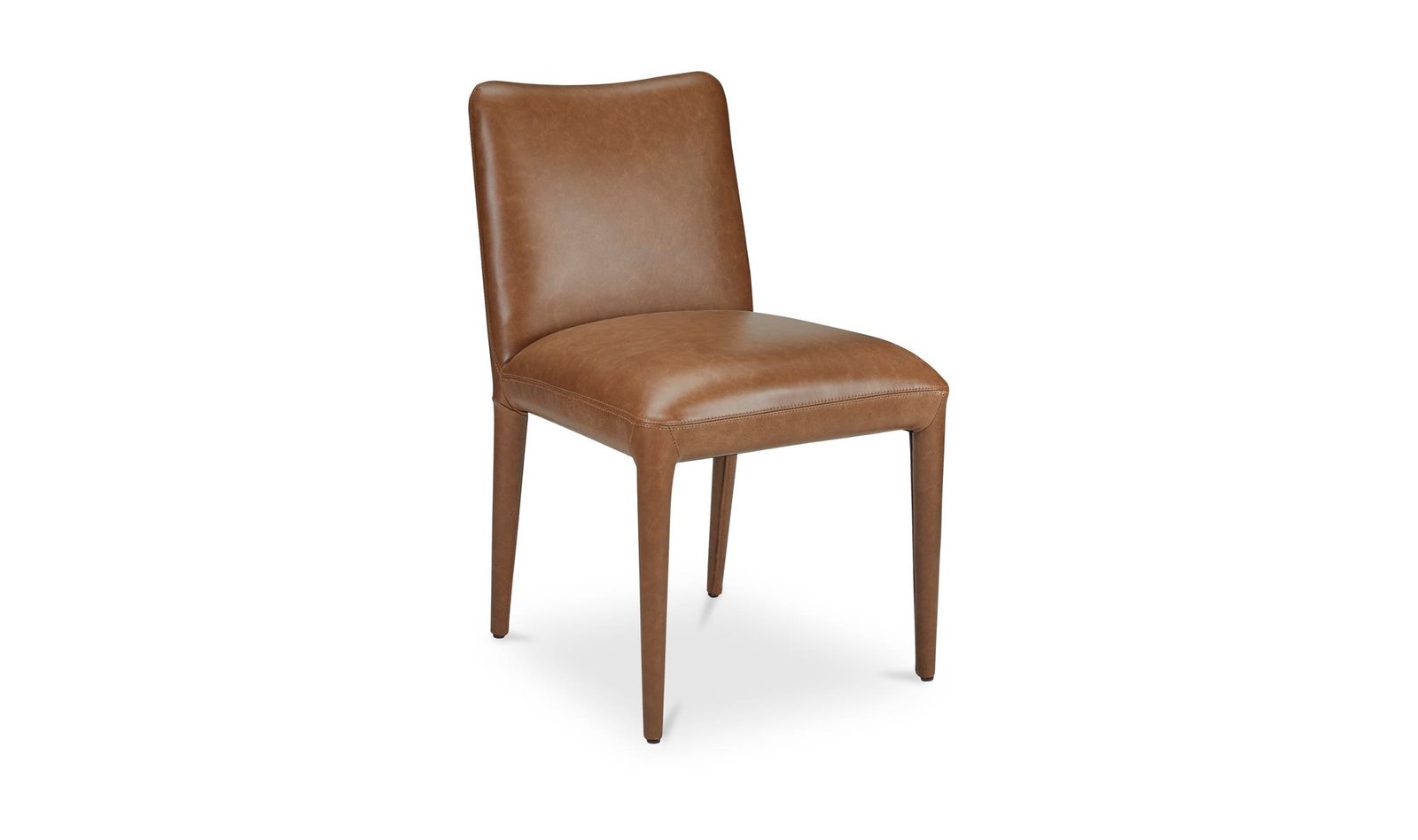 CALLA DINING CHAIR - SET OF TWO BROWN - Image 5