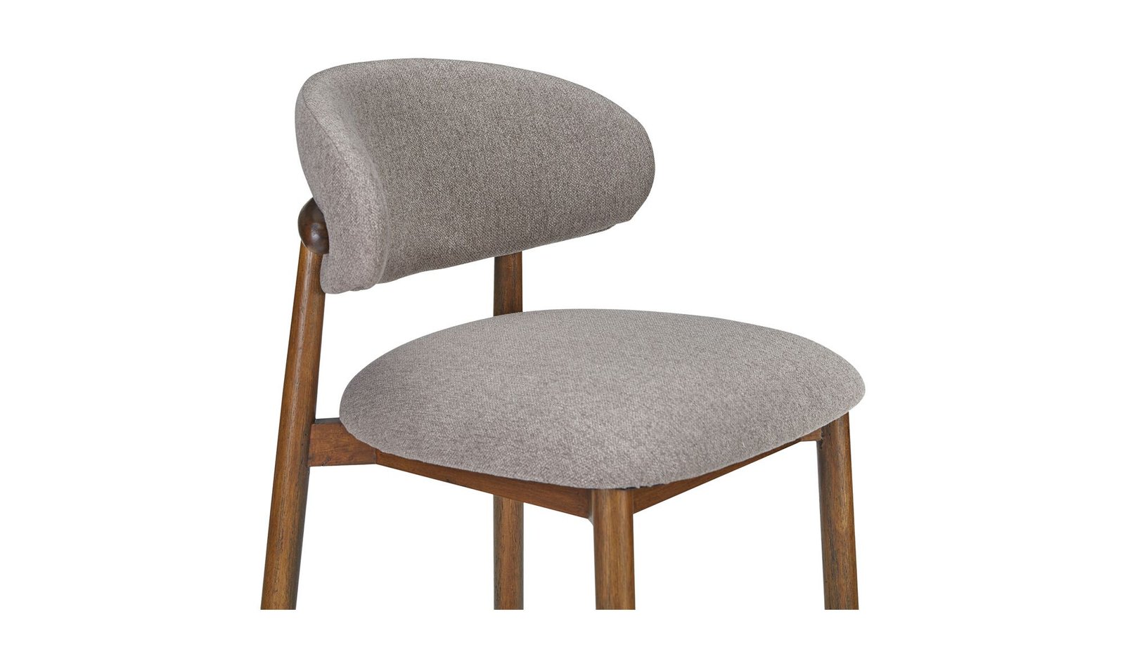 ELLIE DINING CHAIR LIGHT BROWN GREY STORM - Image 5