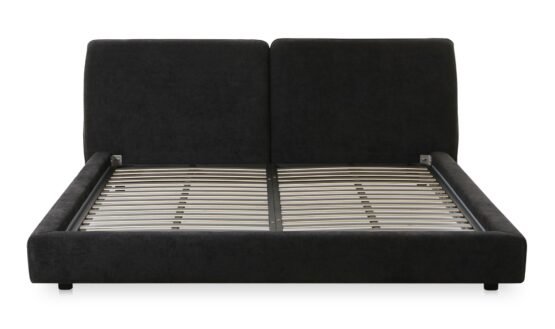 ZEPPELIN QUEEN BED HEATHER BLACK - Image 5