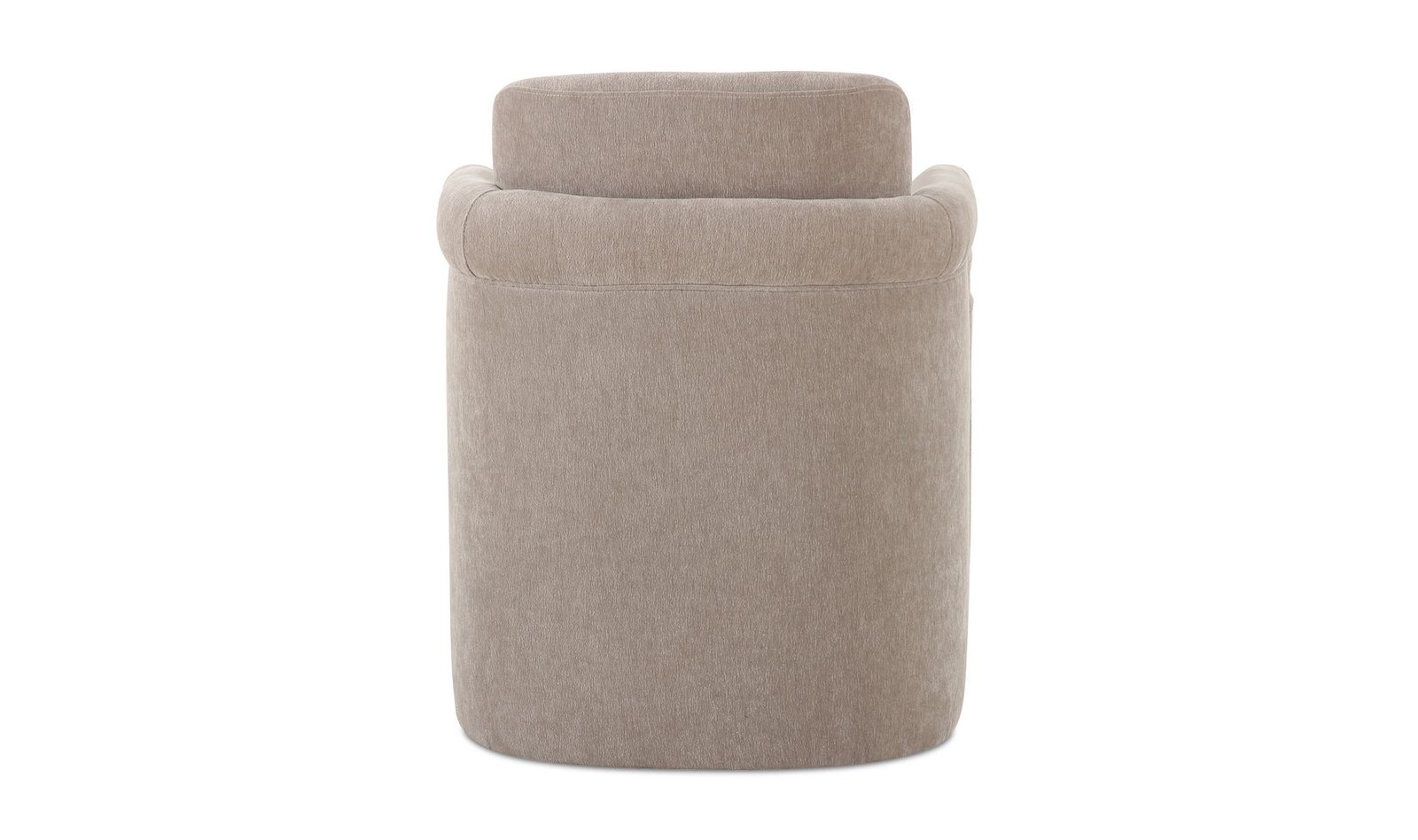 MESTO ROLLING DINING CHAIR TAUPE - Image 4