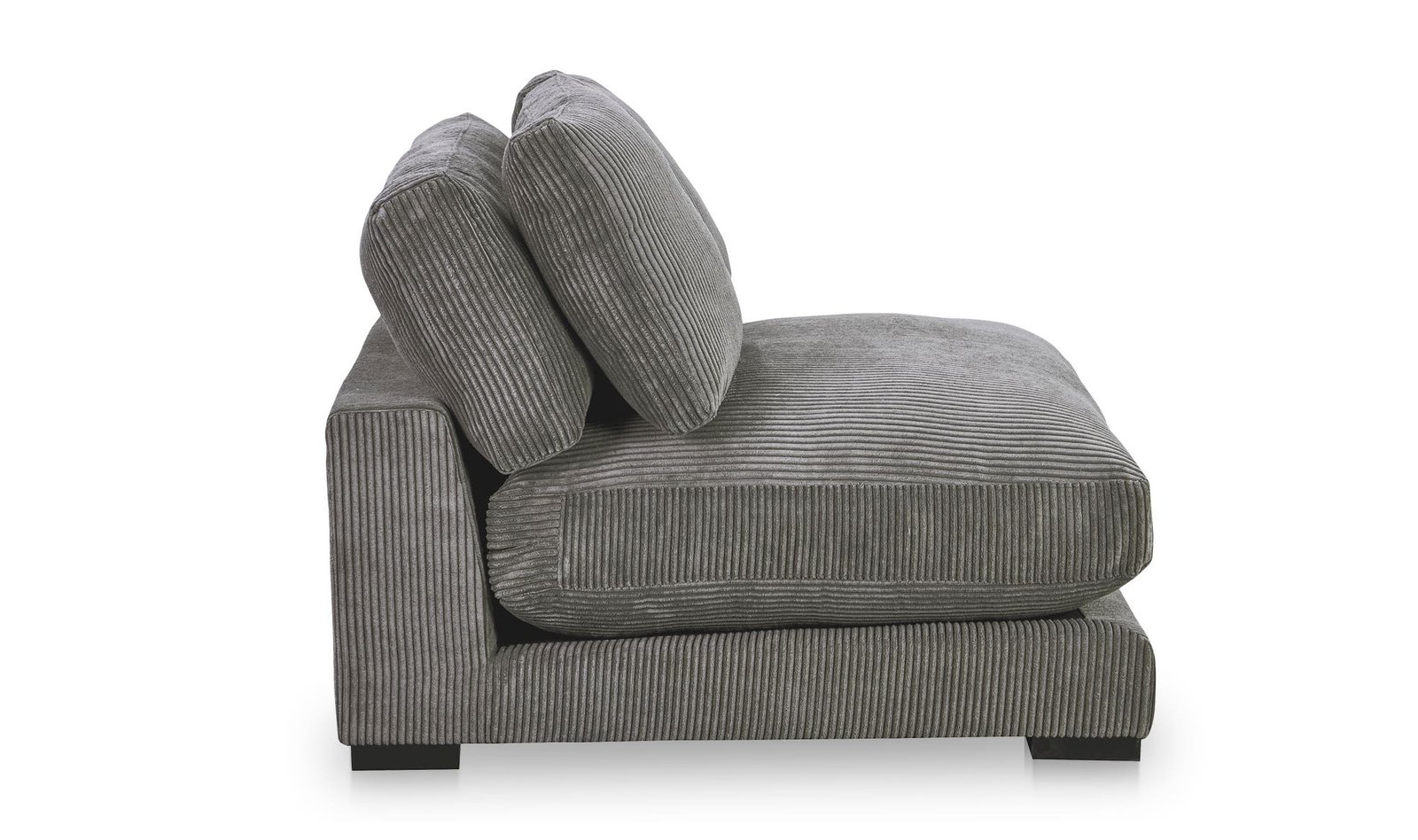 PLUNGE SLIPPER CHAIR CHARCOAL - Image 3