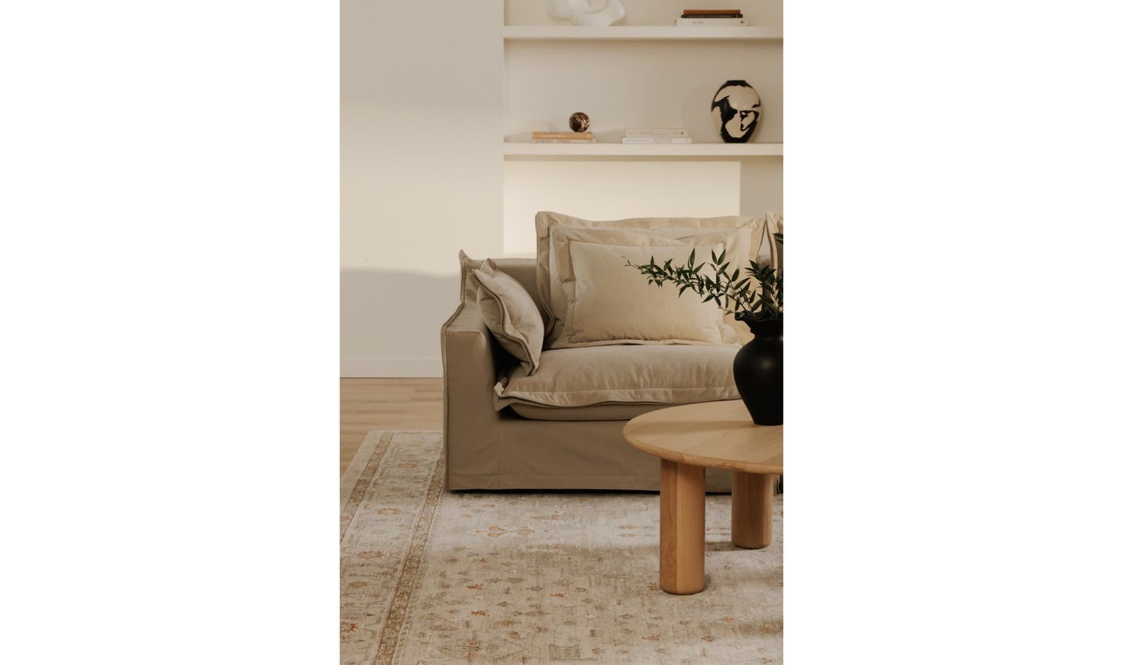 OLIVIA LEFT ARM FACING CHAIR SAND - Image 3