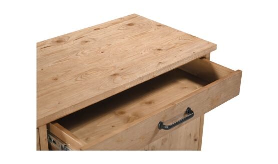 TADE 2 DRAWER SIDEBOARD HONEY PINE - Image 5