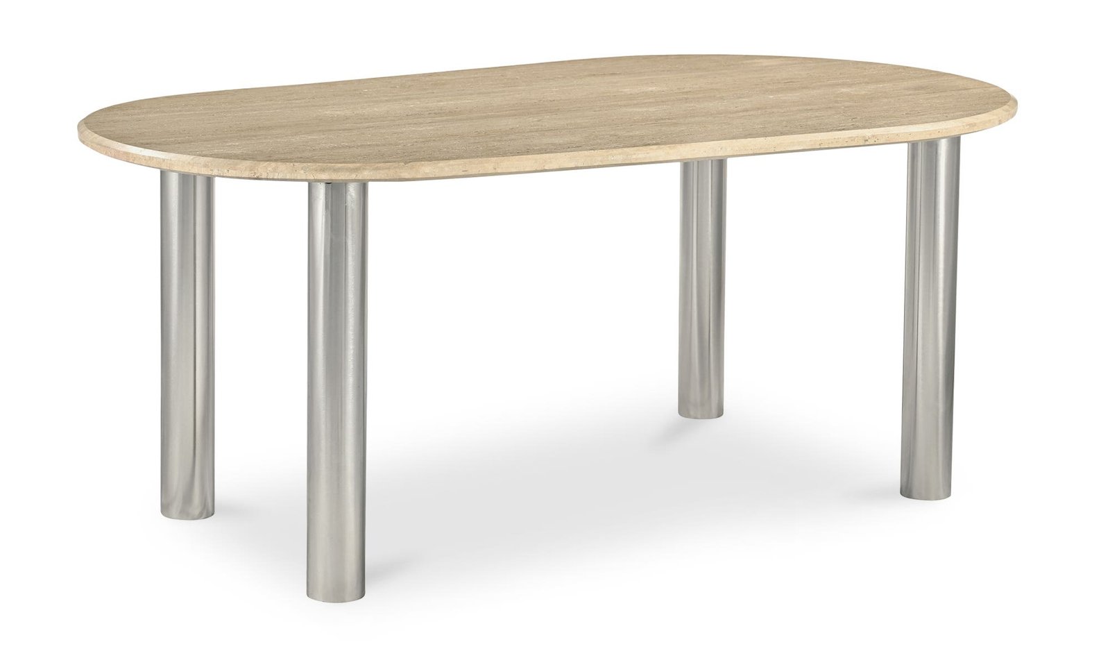 FIA DINING TABLE TRAVERTINE BEIGE TRAVERTINE - Image 5