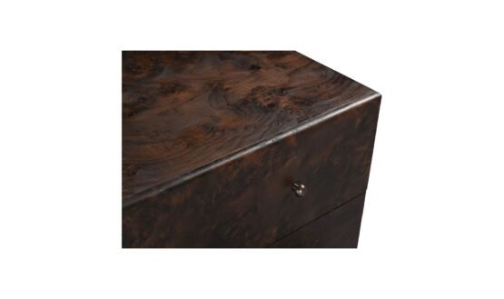 YORK 6 DRAWER DRESSER DARK BROWN - Image 4