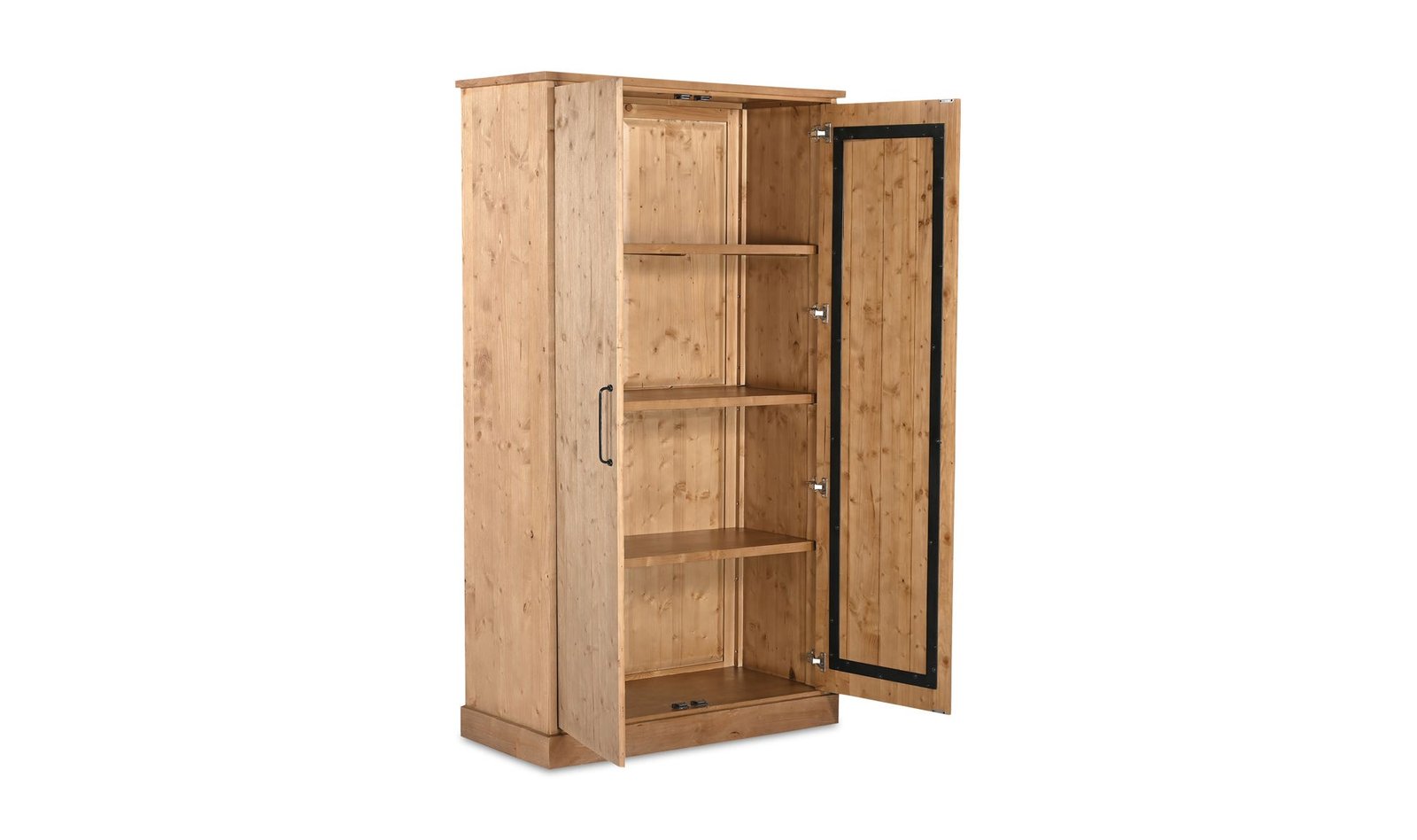 TADE TALL CABINET HONEY PINE - Image 4