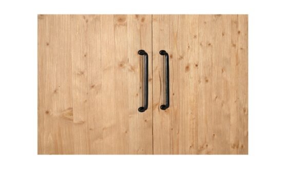 TADE TALL CABINET HONEY PINE - Image 5
