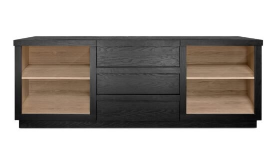 CHARLOTTE SIDEBOARD BLACK MULTI