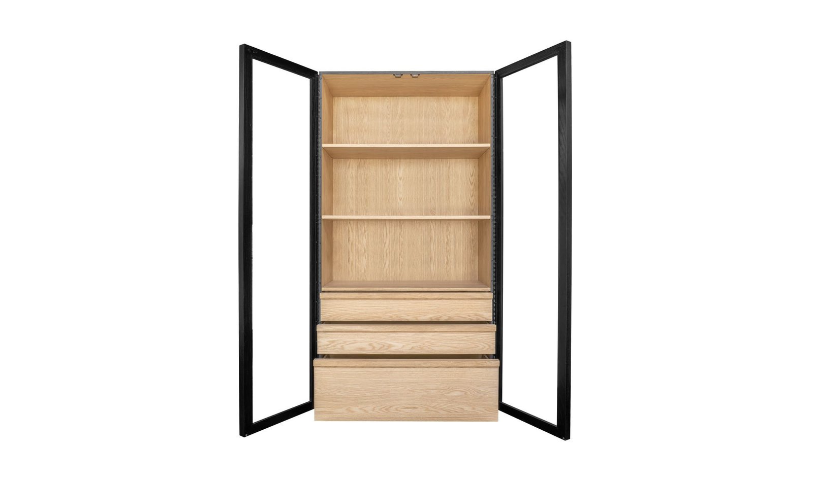 CHARLOTTE TALL CABINET BLACK MULTI - Image 5