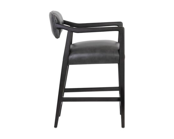 Keagan Counter Stool Brentwood Charcoal - Image 3