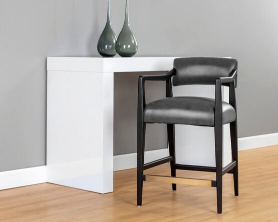 Keagan Counter Stool Brentwood Charcoal - Image 2