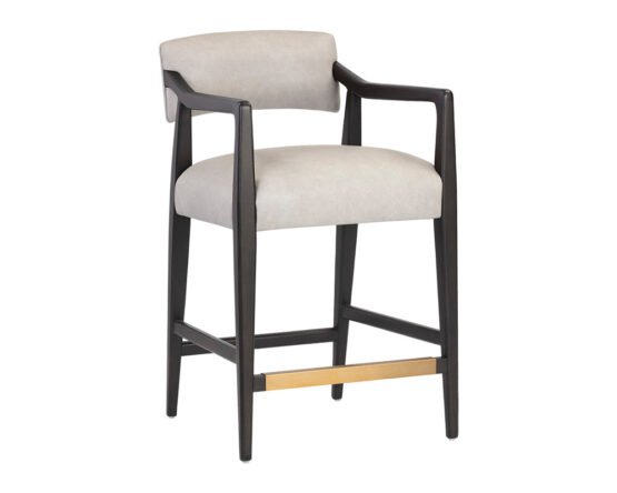 Keagan Counter Stool Saloon Light Grey