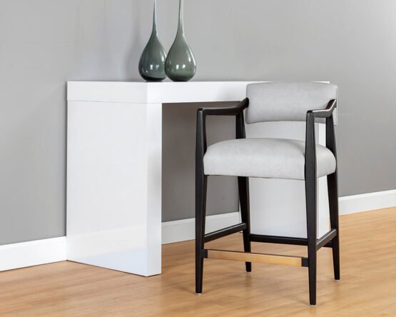 Keagan Counter Stool Saloon Light Grey - Image 2