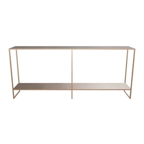 Eiffel Console Table Antique Brass - Image 5
