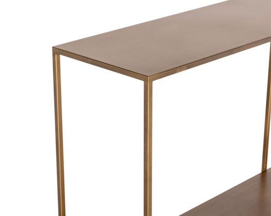 Eiffel Console Table Antique Brass - Image 4