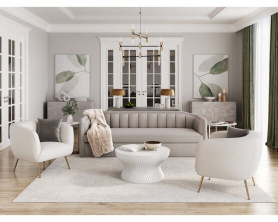 Birrit Sofa Dove Cream - Image 3