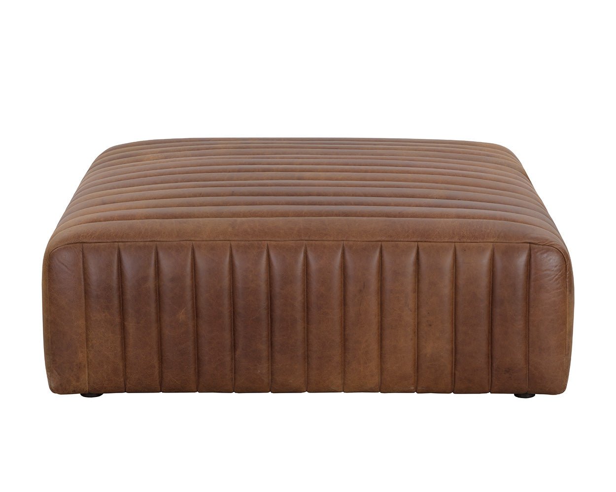 Lewin Ottoman - Square Lucia Tobacco - Image 4