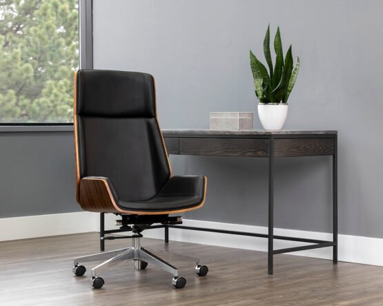Rhett Office Chair Dillon Black - Image 2