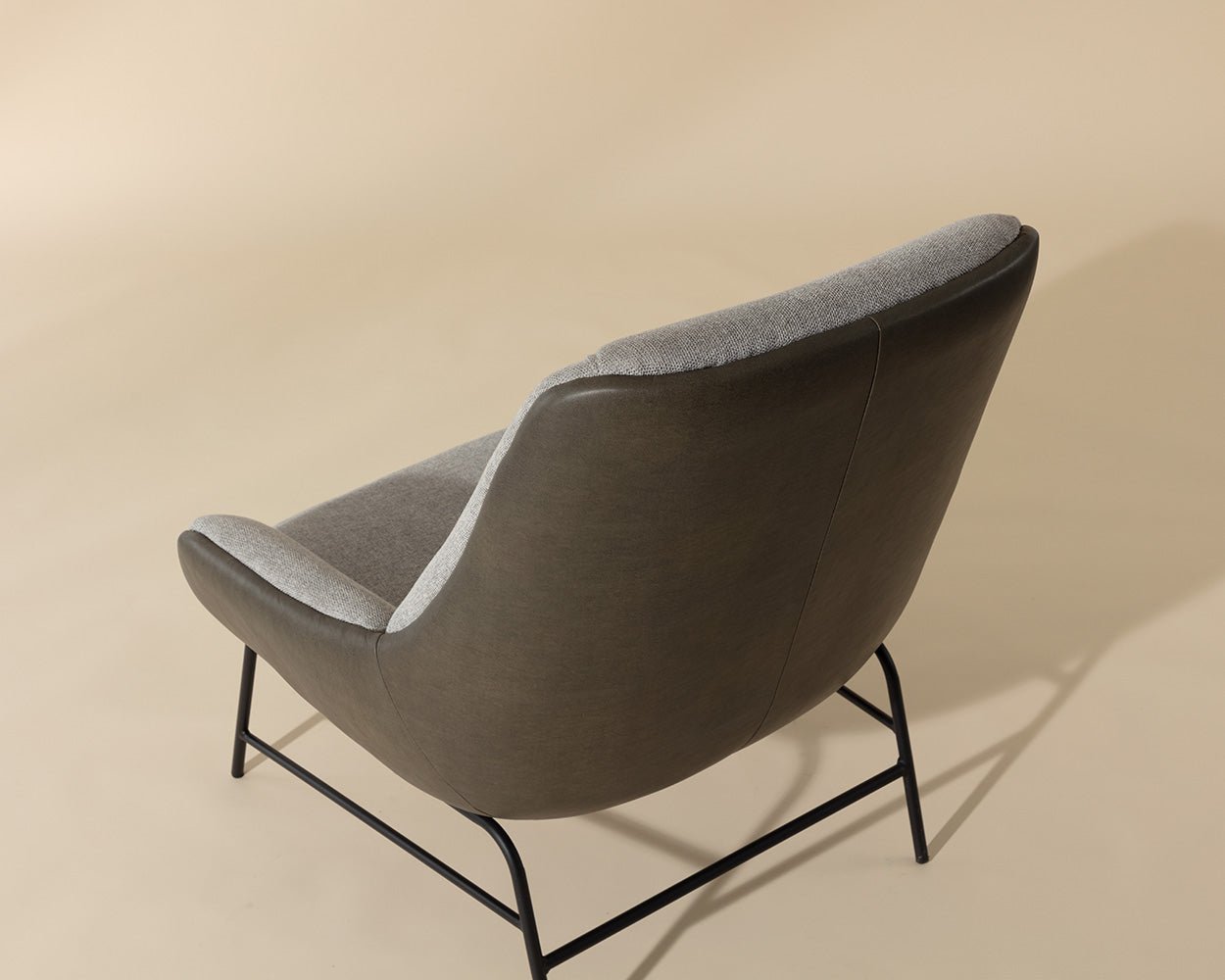 Lucier Lounge Chair Belfast Heather Grey / Bravo Ash - Image 5