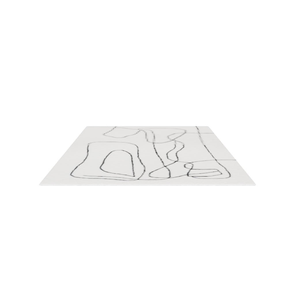 Tilda Hand -tufted Rug - Ivory / Charcoal White 9' X 12' - Image 5