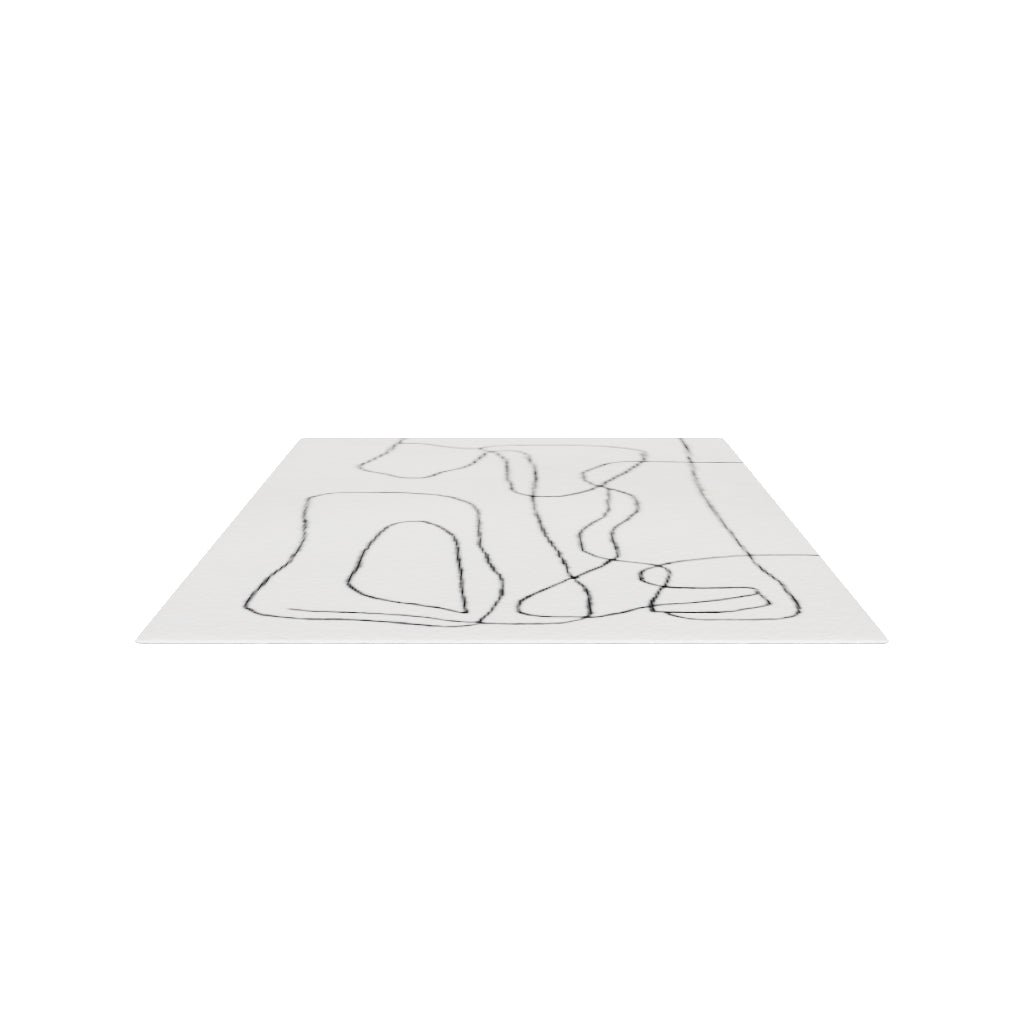 Tilda Hand -tufted Rug - Ivory / Charcoal White 9' X 12' - Image 6