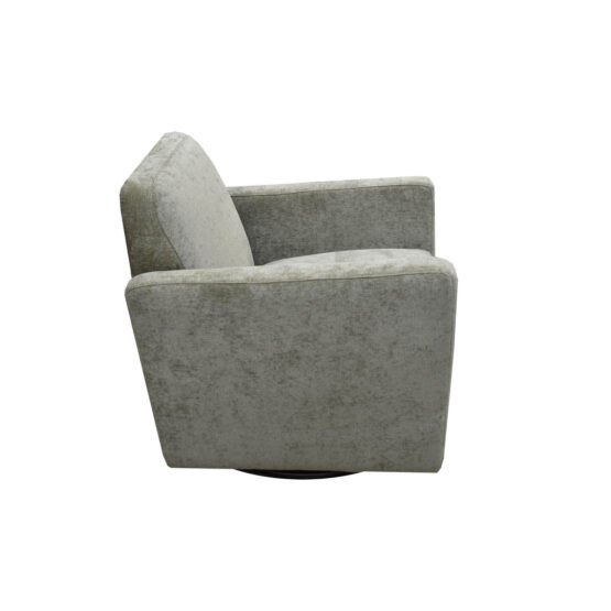 Cooper Swivel Club Chair - Sage Chenille - Image 6
