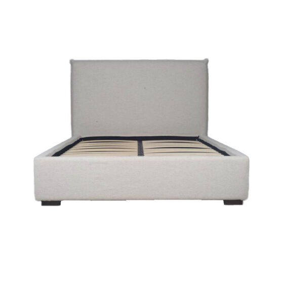Allure Storage Queen Bed - Maya Oatmeal - Image 2