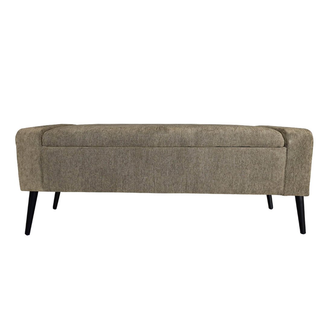 Khloe Storage Bench - Chocolate - Image 4