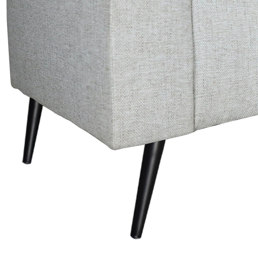Khloe Storage Bench - Sand - Image 6
