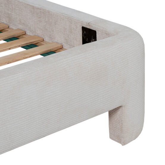 Nina Queen Bed - Ecru - Image 4