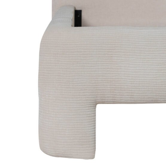 Nina Queen Bed - Ecru - Image 5