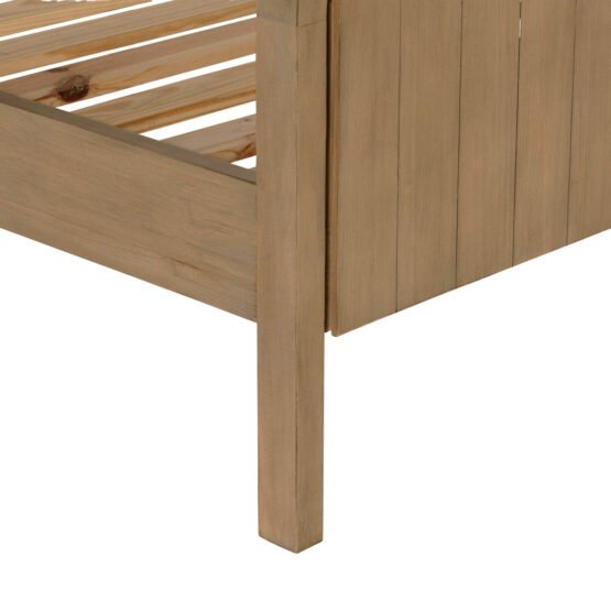 Opera King Bed - Scrubbed Teak - Image 5