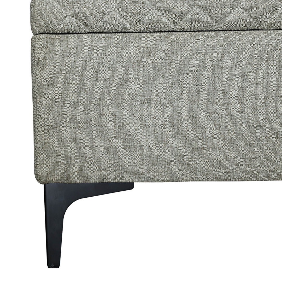 Reece Storage Bench - Tan - Image 5