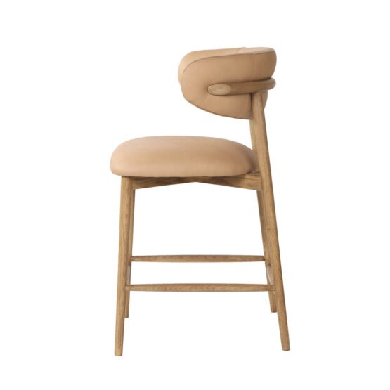 Milo Counter Stool - Nude - Image 3