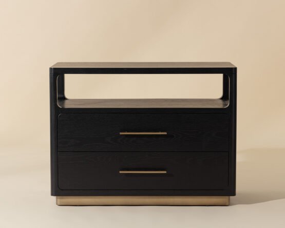 Danette Nightstand Black - Image 2