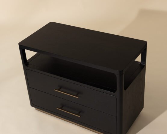 Danette Nightstand Black - Image 4