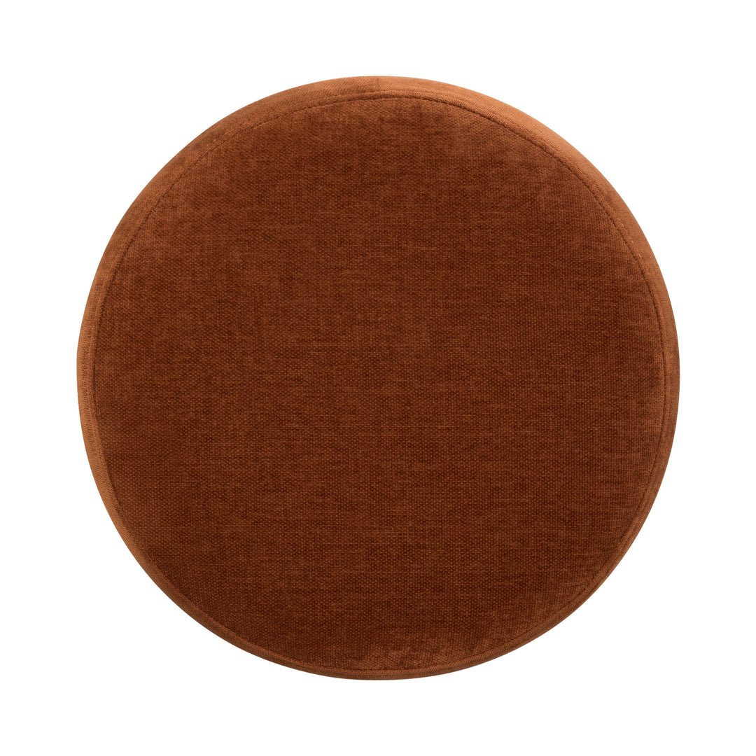 Giselle Ottoman - Terracotta Chenille - Image 4