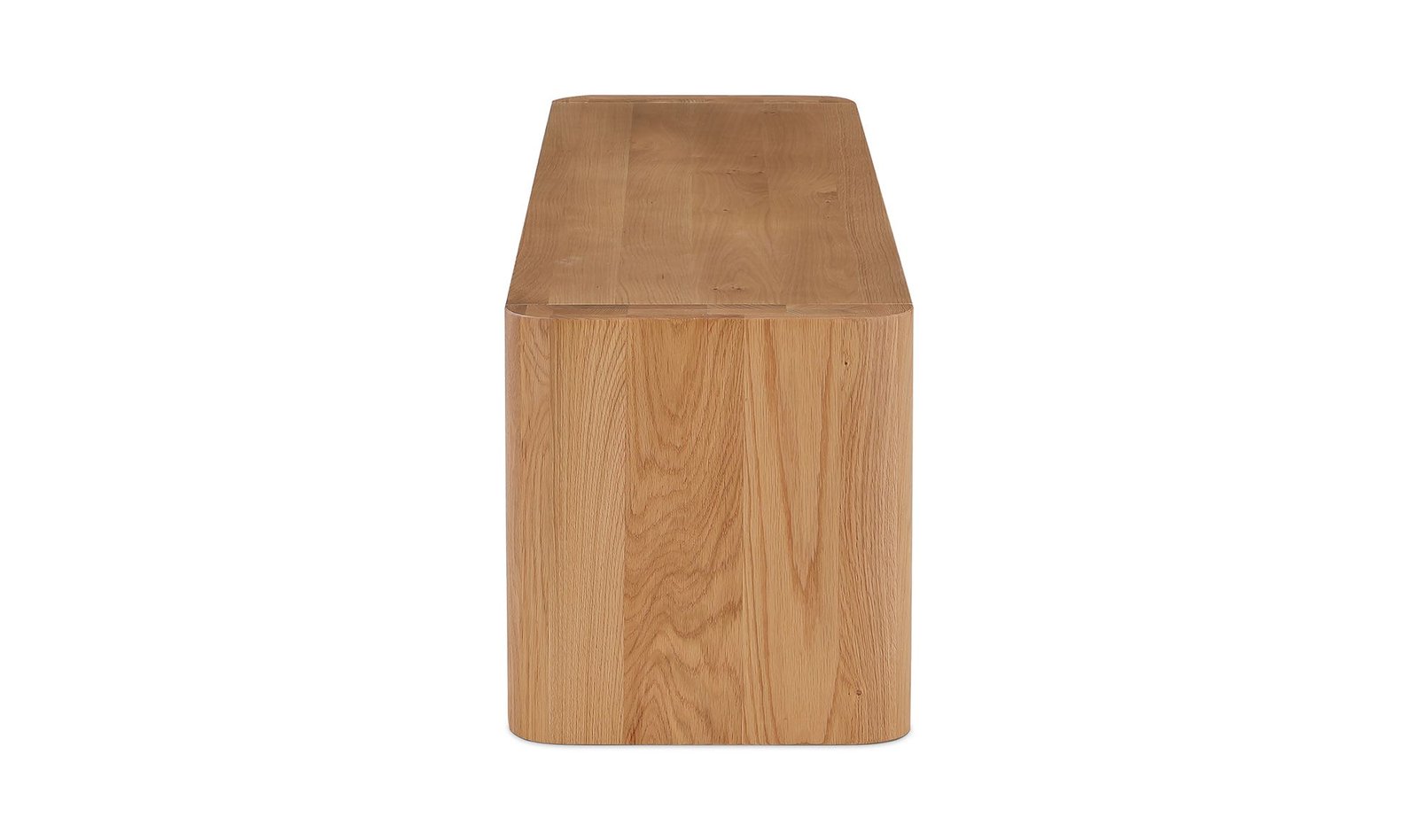 POST LARGE DINING BENCH NATURAL BLACK - Image 5