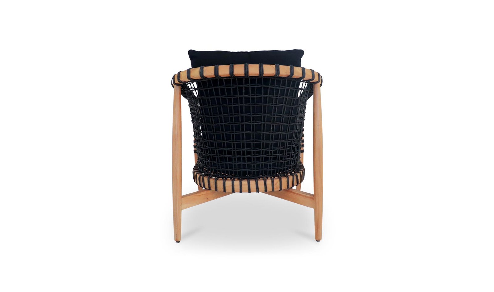 KUNA OUTDOOR LOUNGE CHAIR BLACK - Image 4