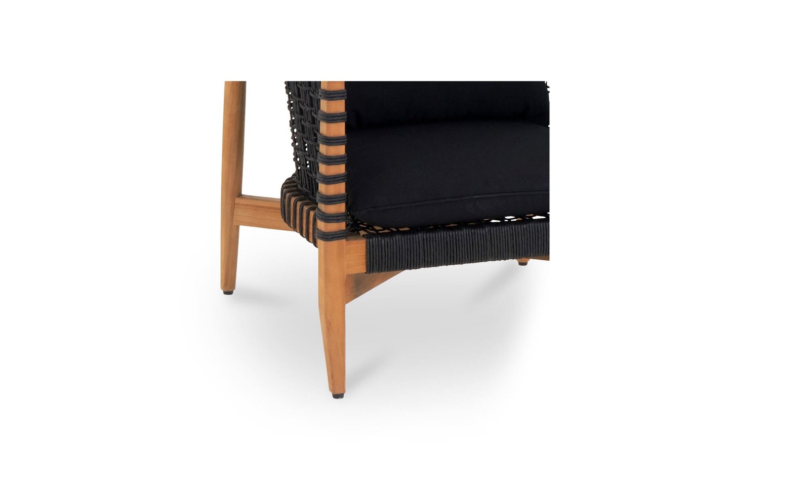 KUNA OUTDOOR LOUNGE CHAIR BLACK - Image 6
