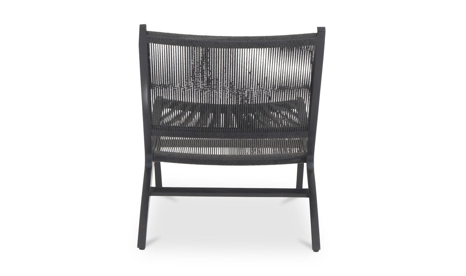PALMA OUTDOOR LOUNGE CHAIR BLACK - Image 4