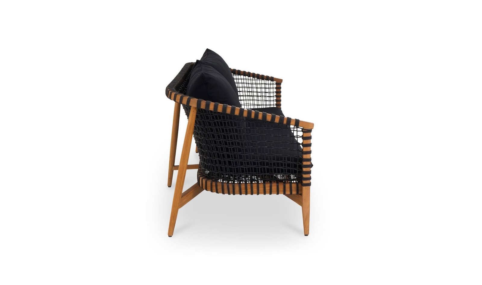 KUNA OUTDOOR SOFA BLACK - Image 3